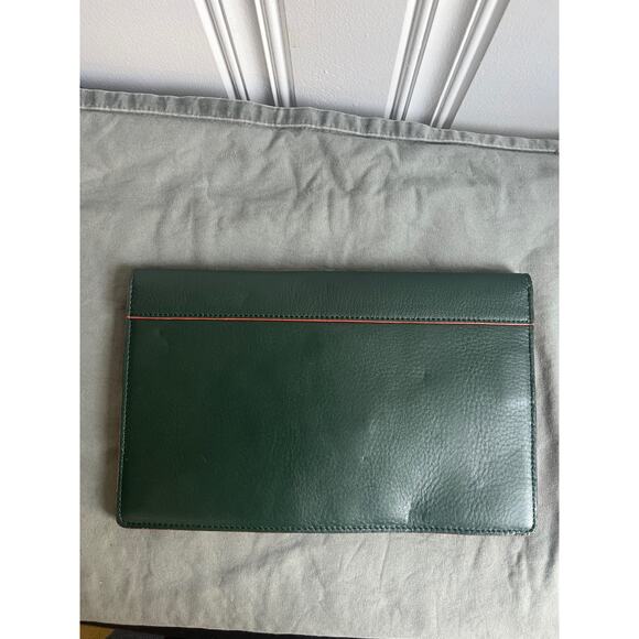 Celine Diamond envelope clutch green and blue - Picture 10 of 16
